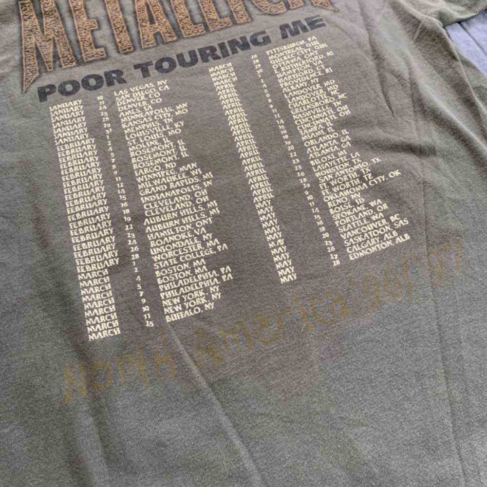Metallica 1996 tour vintage tee - Picture 6 of 6